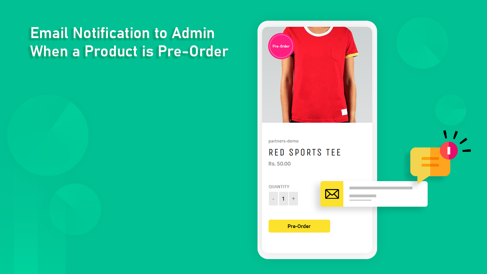 PreVue: Pre Order Products on front