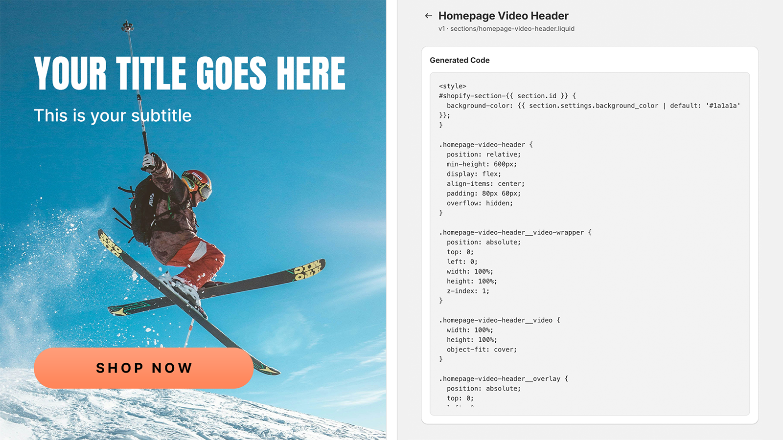 Upload a screenshot, get production-ready code in seconds