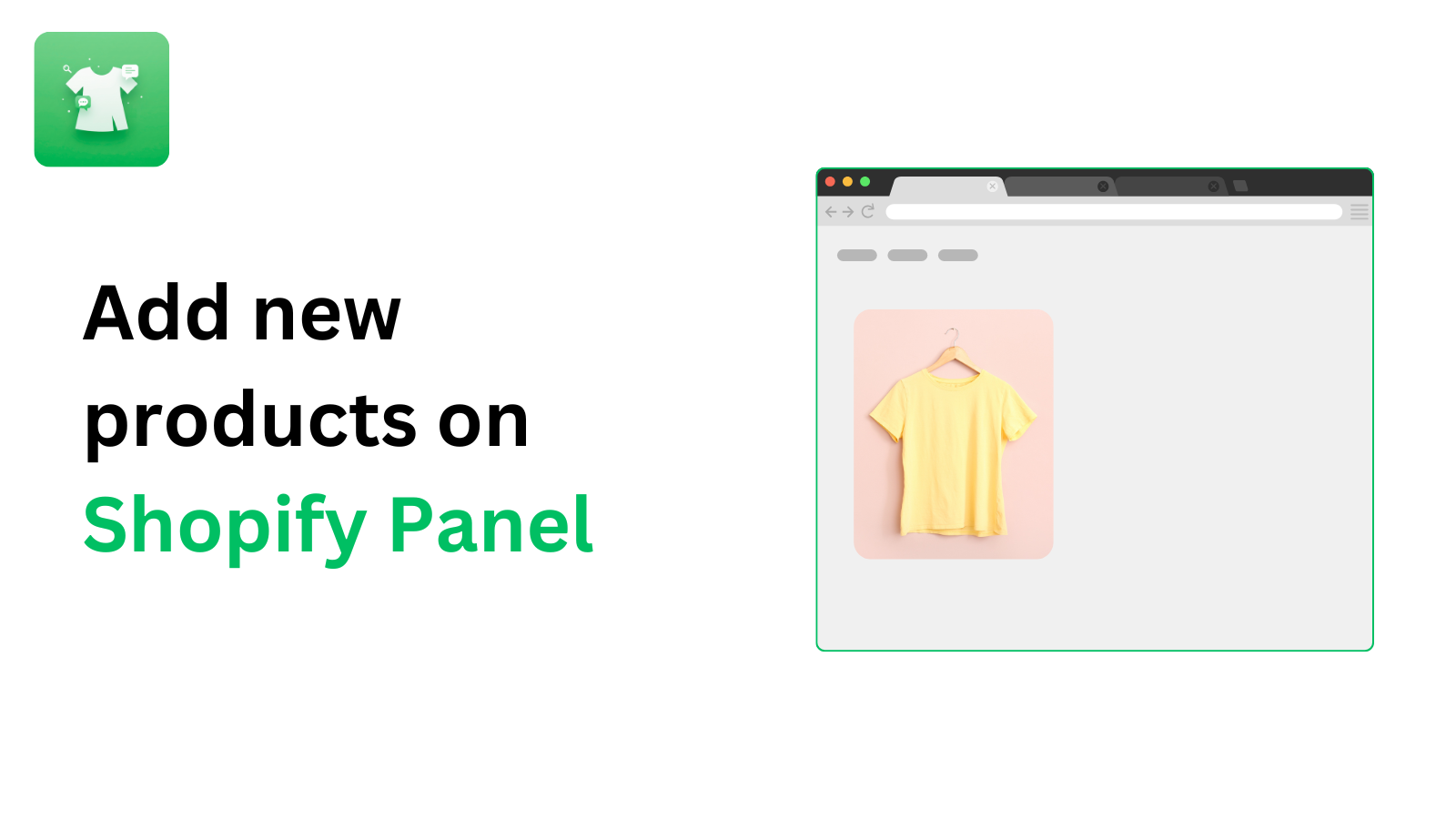 Adding a new product with empty fields