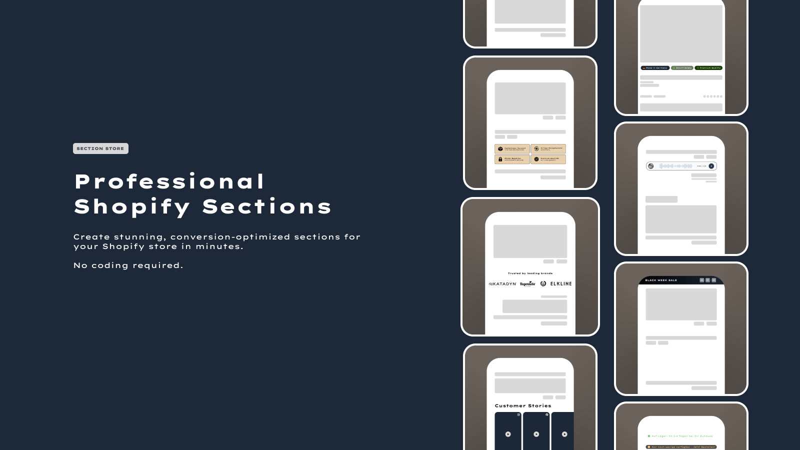 Section Store Banner