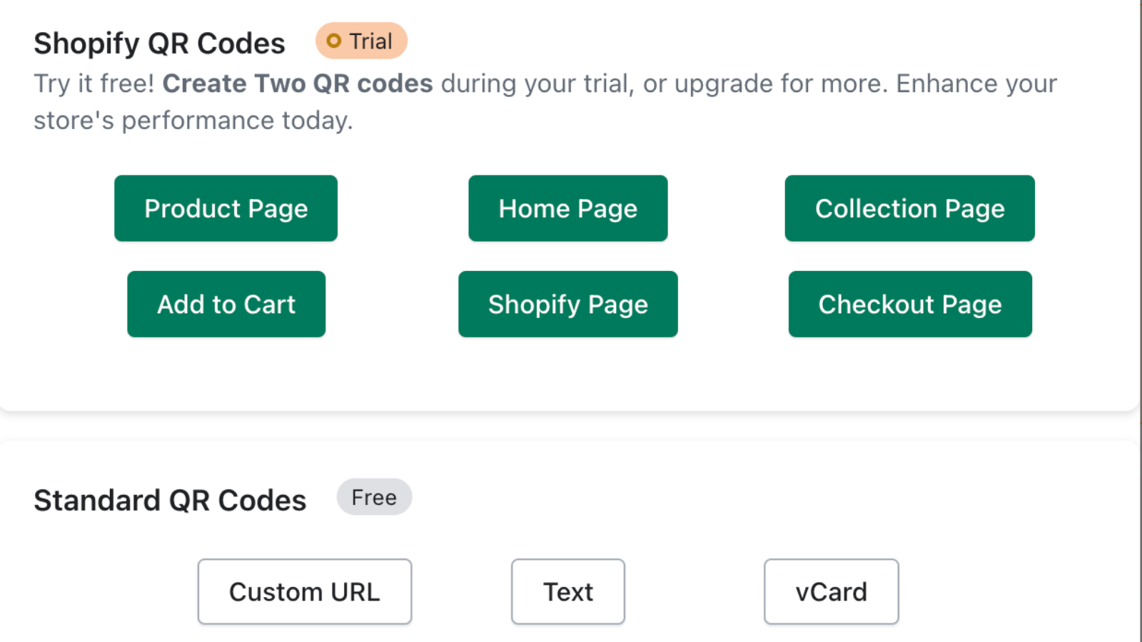 Choose links to open when QR code is scanned QR Code for Product