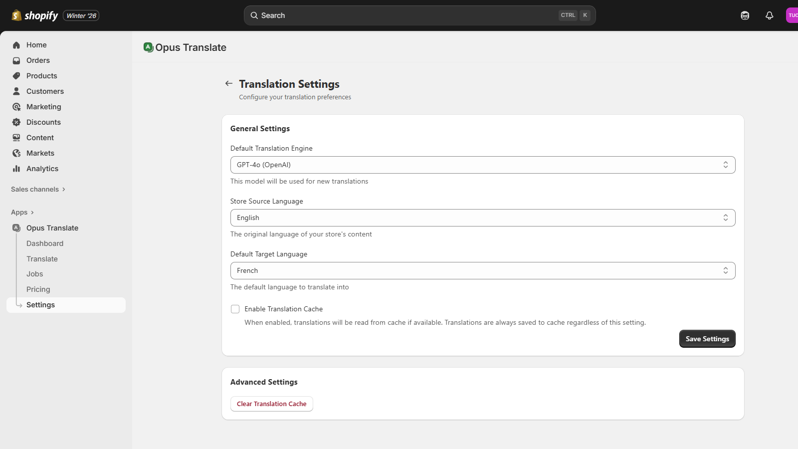  Configure Your Translation Preferences