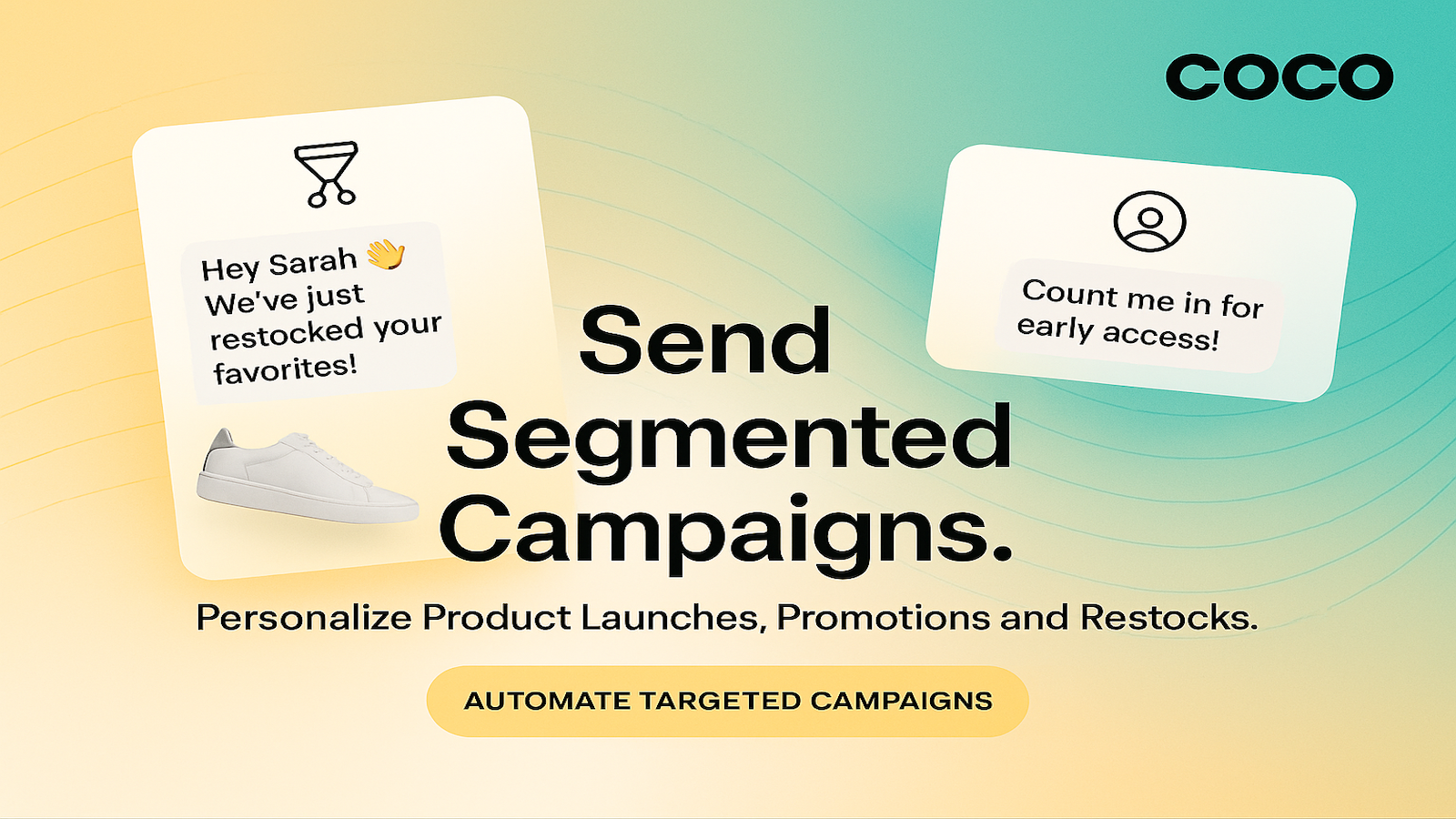 CoCo send Newsletter thought Whatsapp API