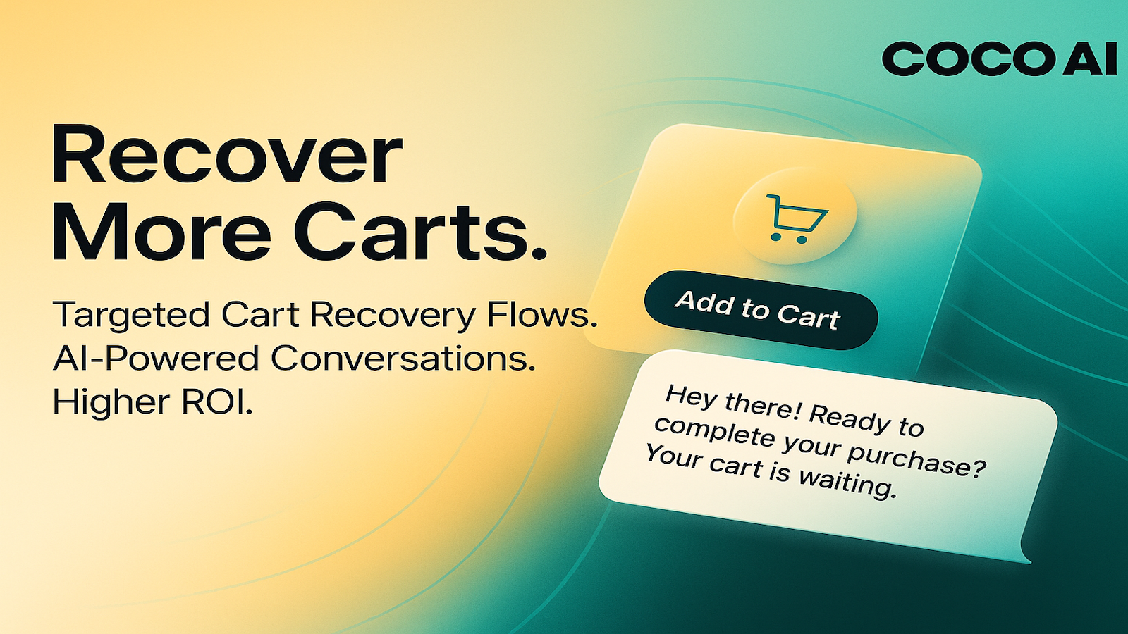 CoCo has a Chat Widget AI redirecting to your whatsapp business