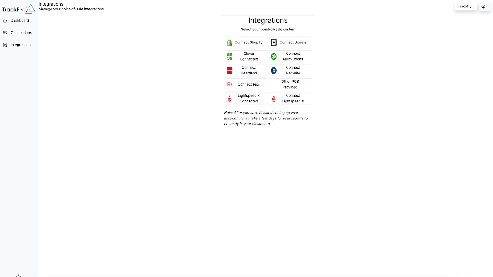 TrackFly Integrations