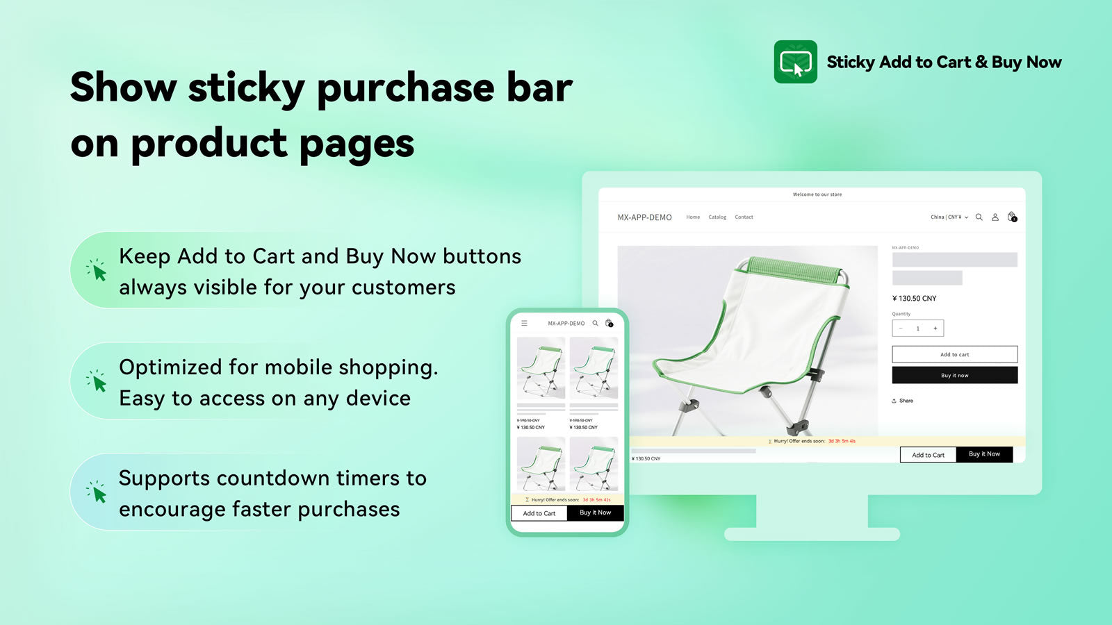 Sticky Add to Cart & Buy Now