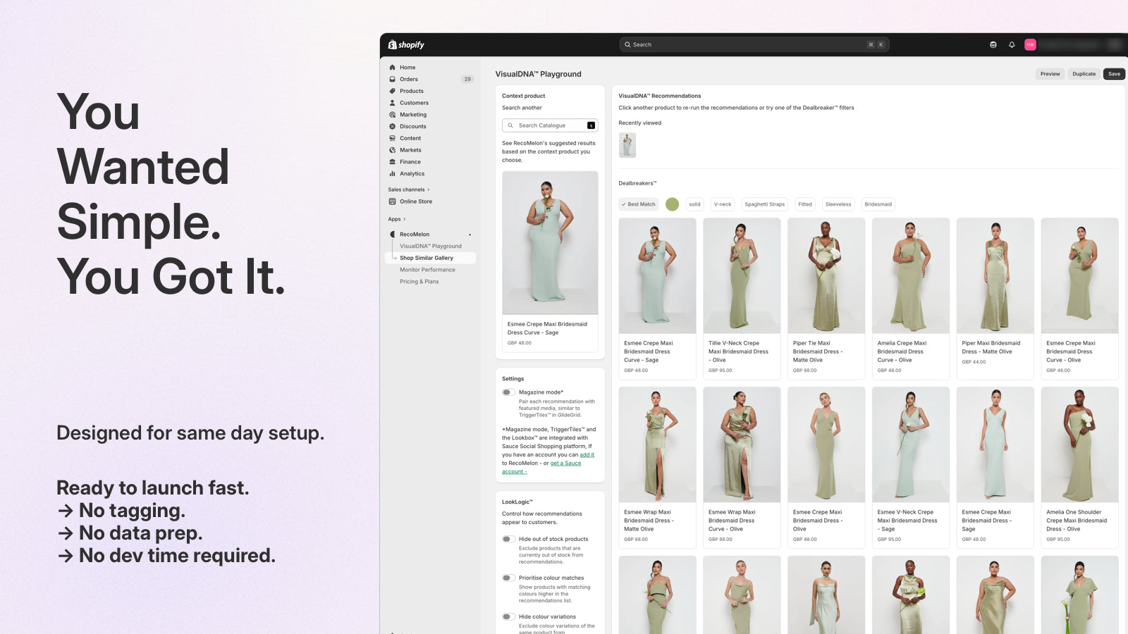 You Wanted Simple. You Got It.