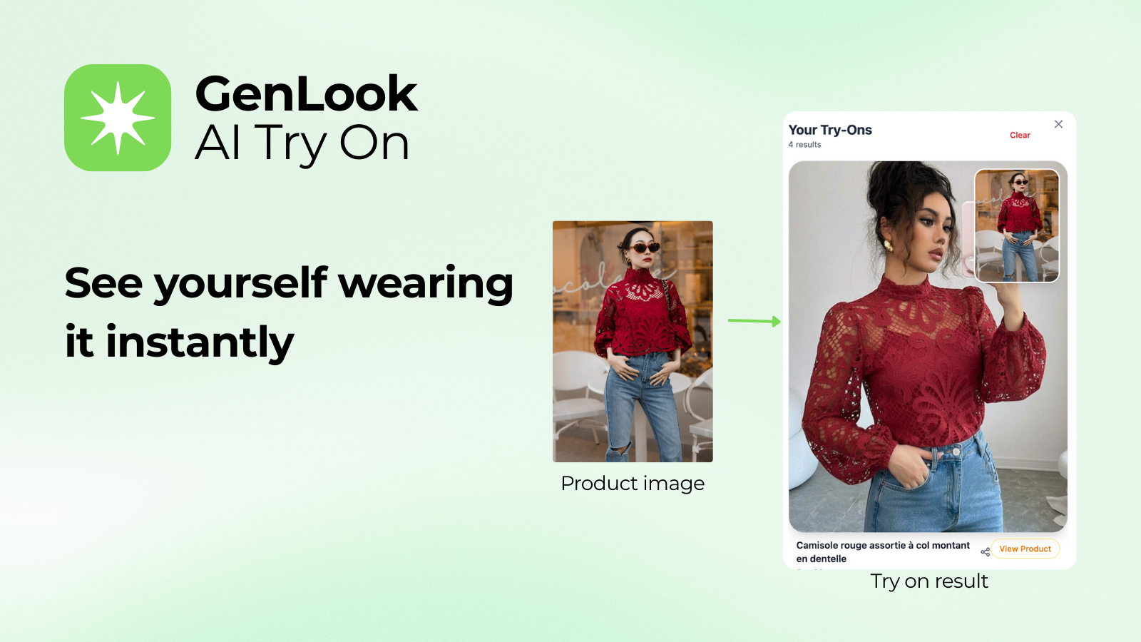 See yourself wearing it instantly