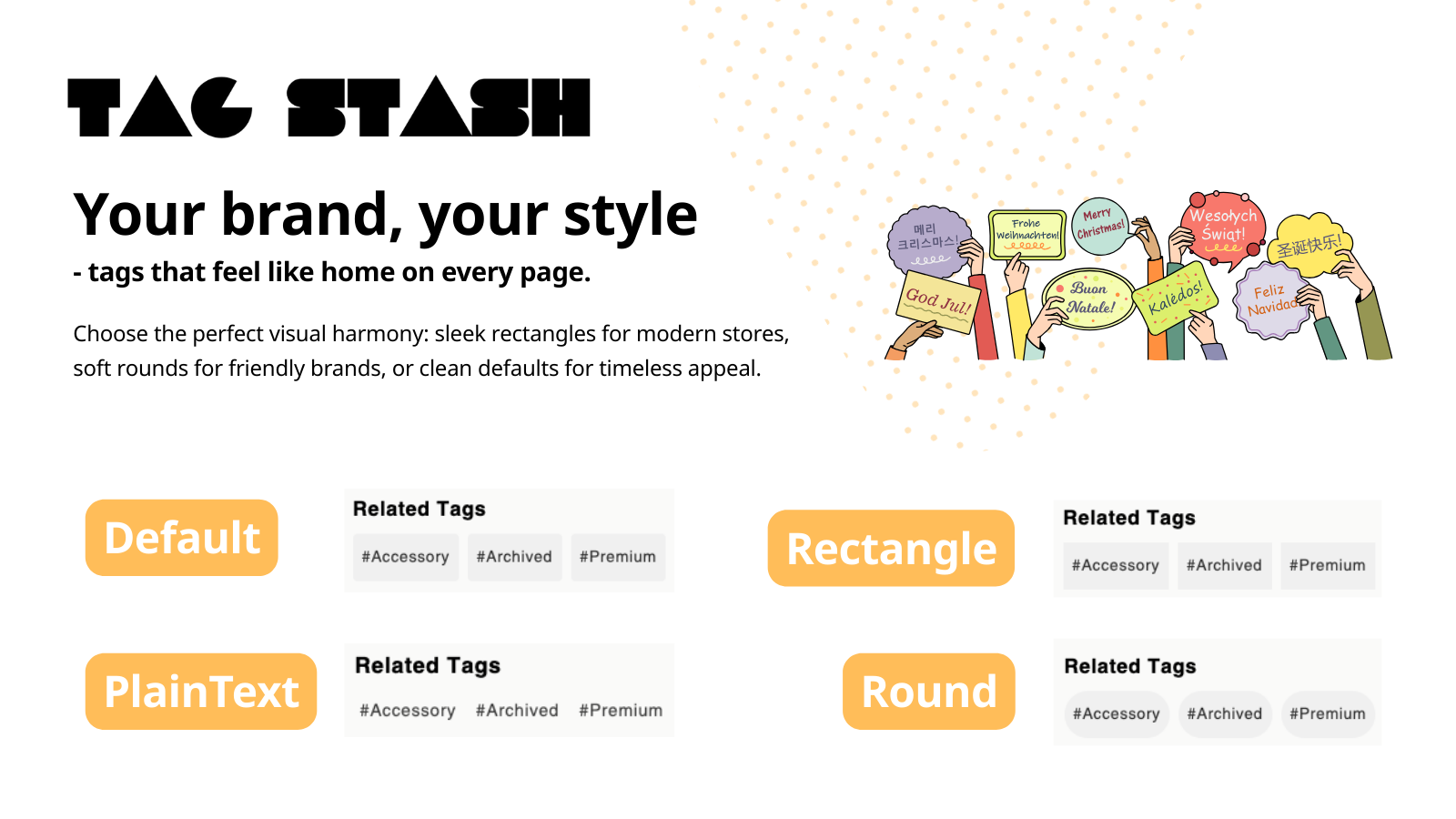 Four Customizable Design Patterns
