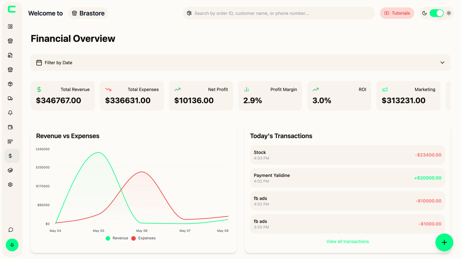 Finance Dashboard