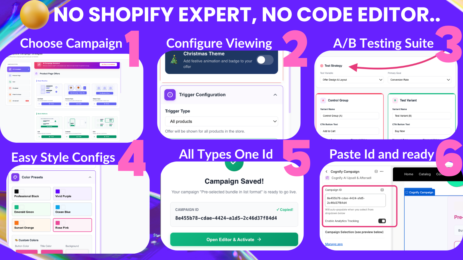 Create cross-sell & upsell bundles in minutes