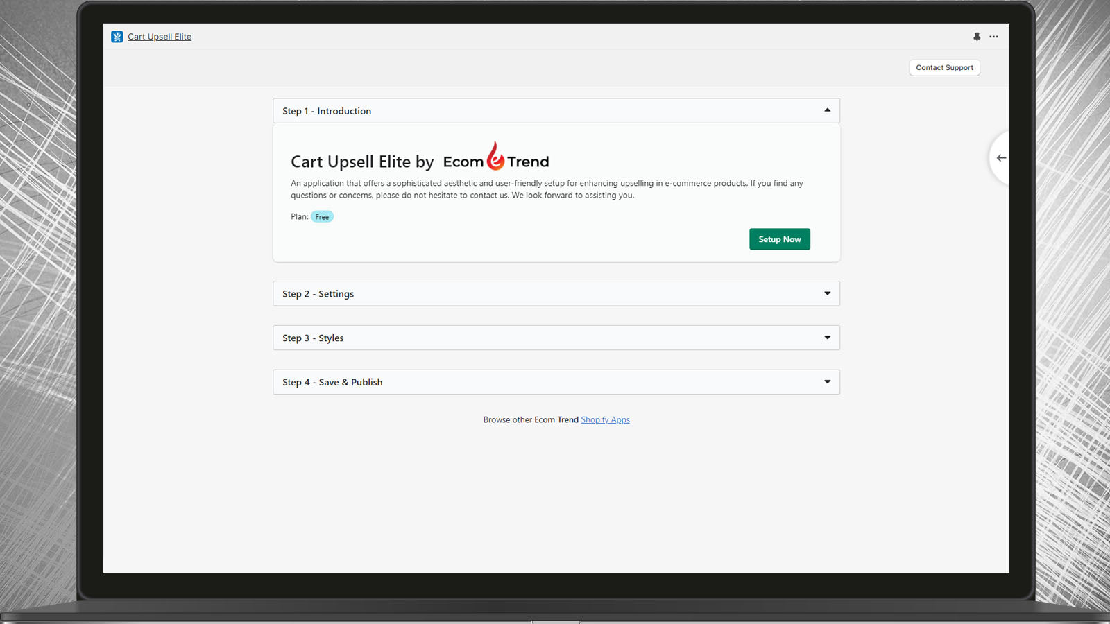 cart upsell elite step 1