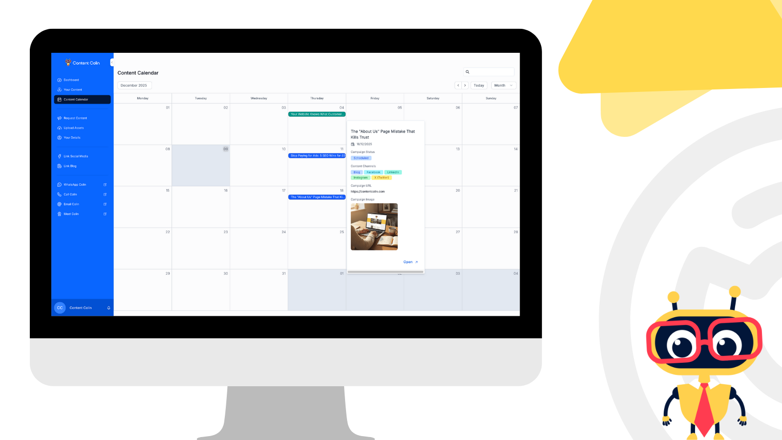 Content Calendar