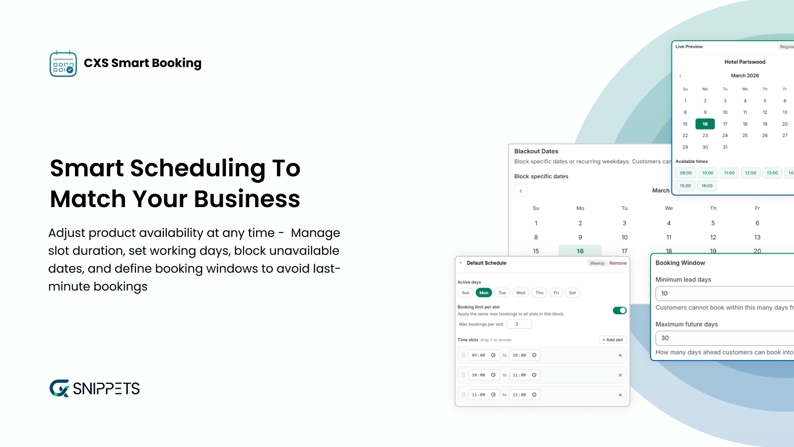 Smart Scheduling to Match Your Business