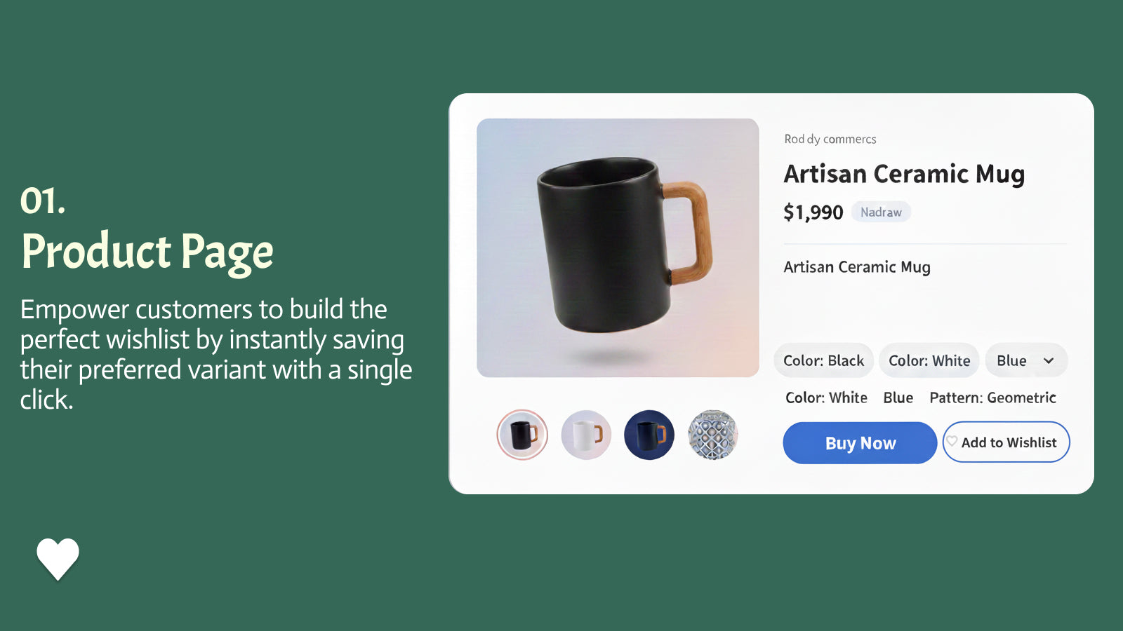 Product Page - Wishlist by SC