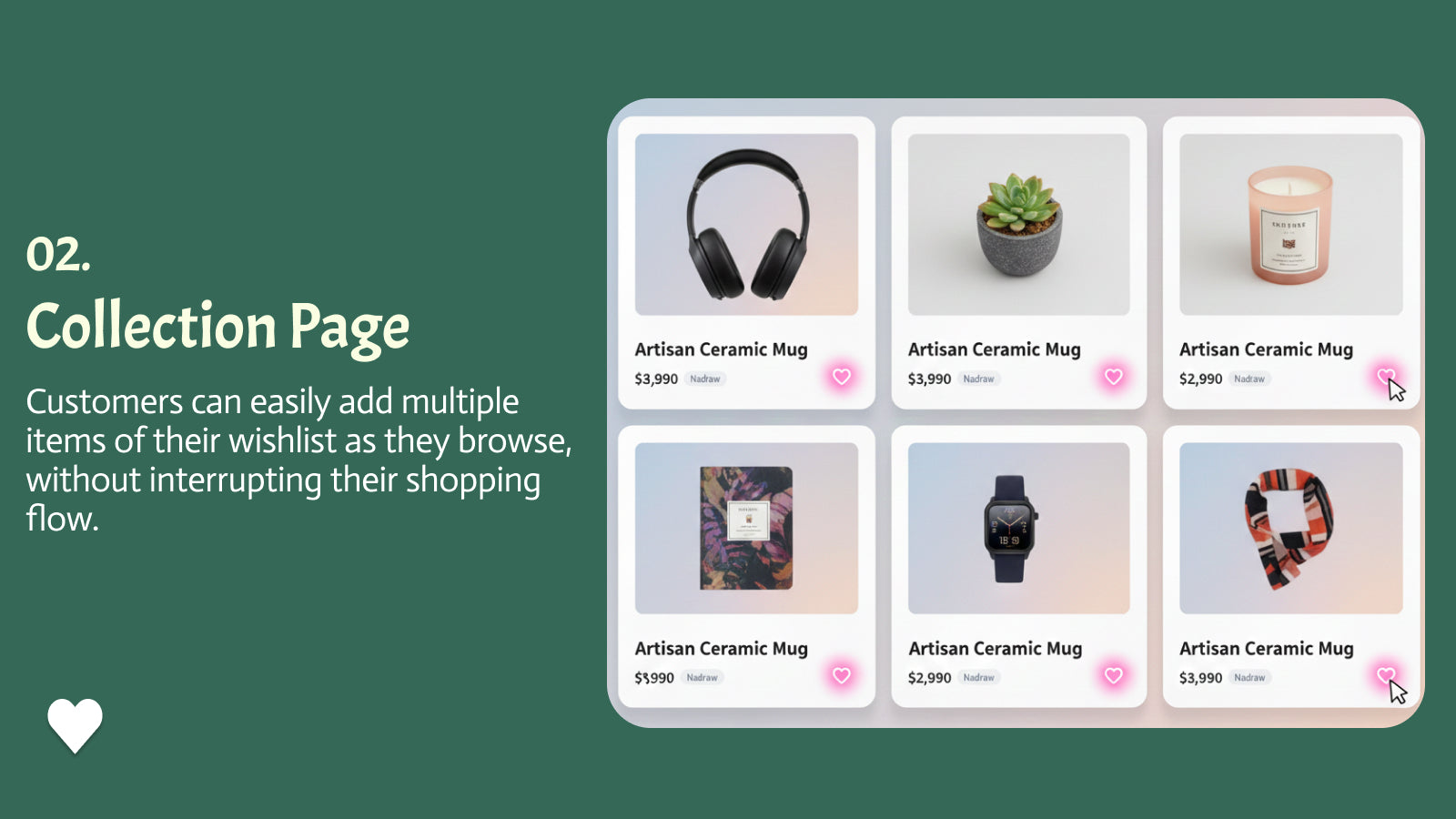 Collection Page - Wishlist by SC