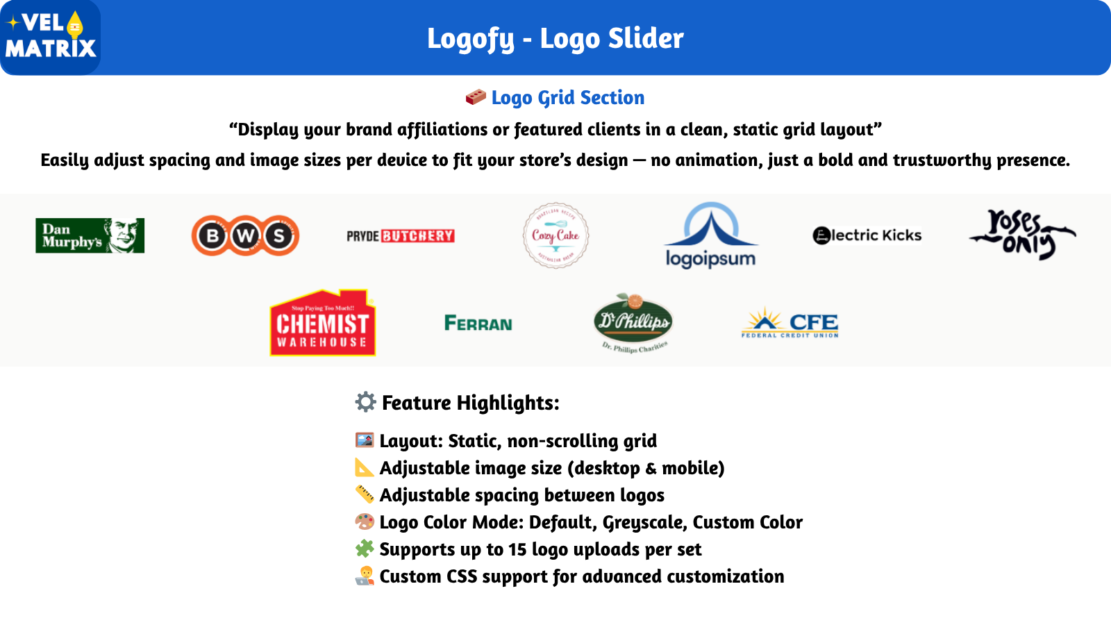 Logo Grid Section