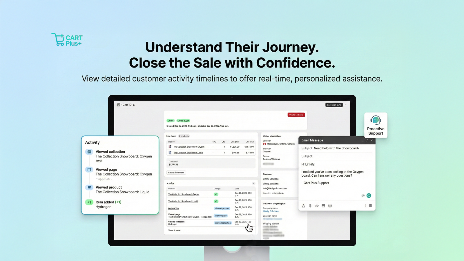 Cart Plus - Activity Tracking