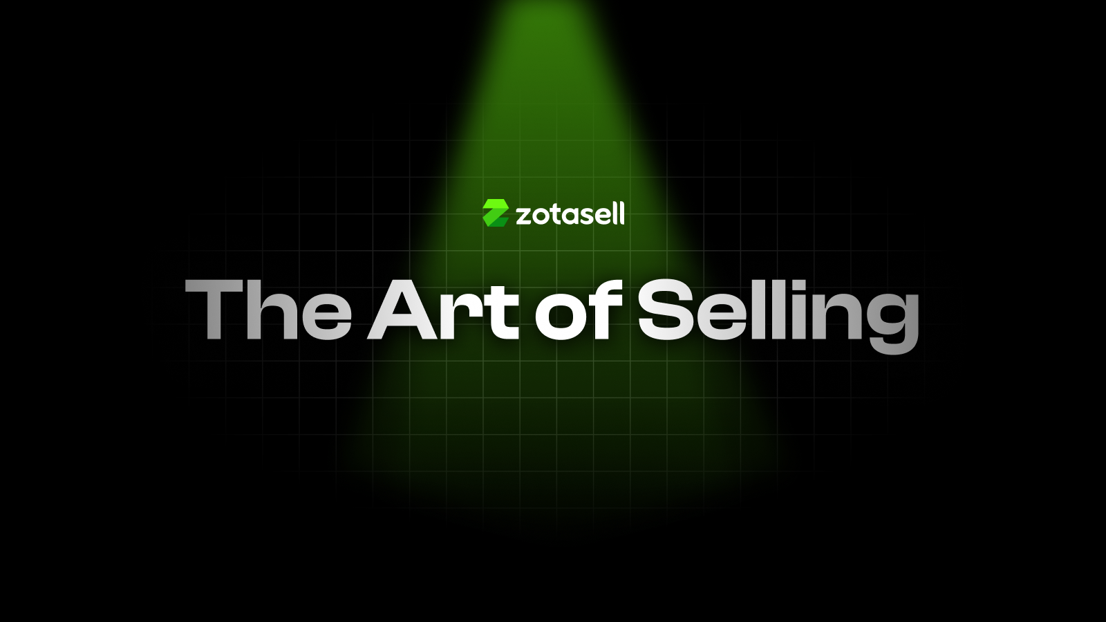 The art of selling