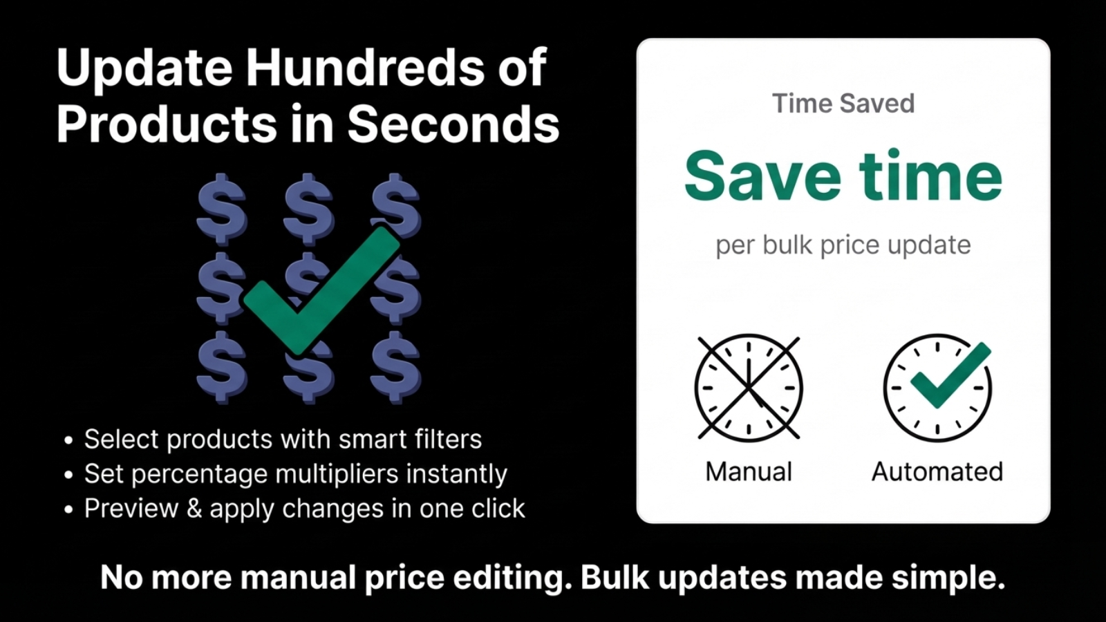 t: Save hours updating prices with bulk percentage multipliers a