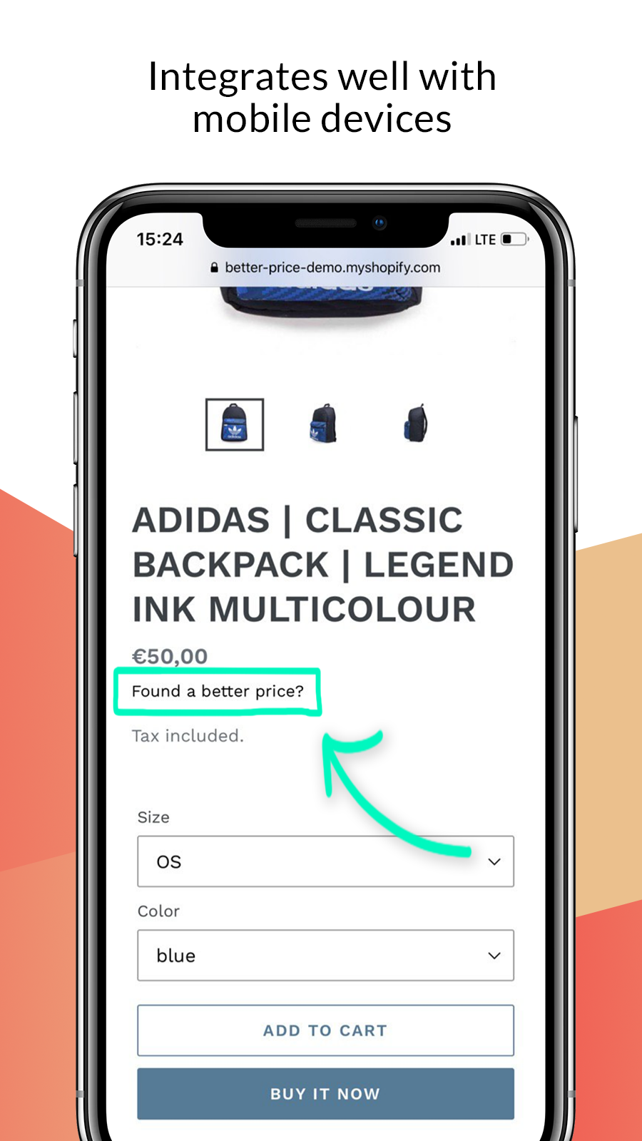 Better Price on mobile (iOS / Android)
