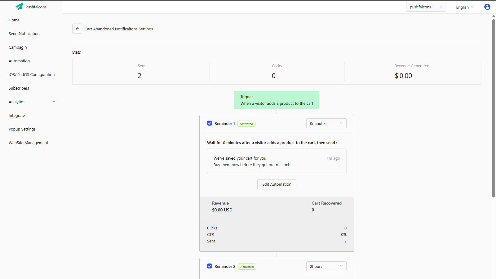 pushfalcons-automations-funnel