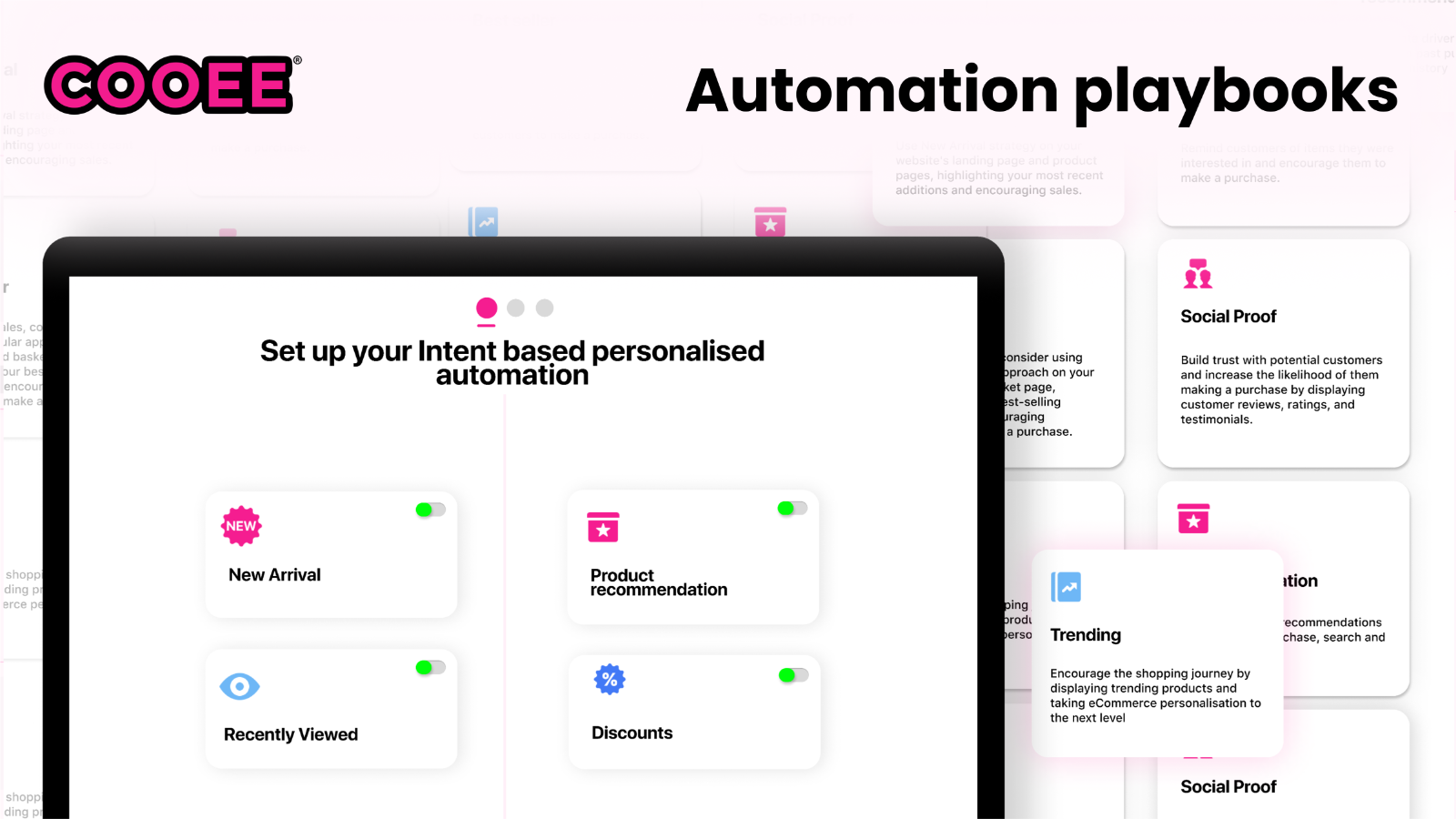 Toggle ON and experience the magic of automations