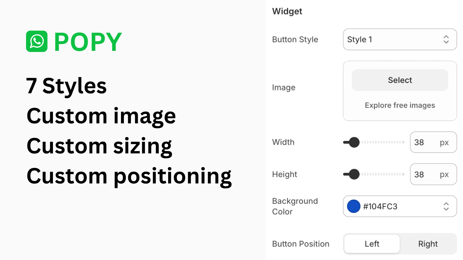 Add Whatsapp Chat Marketing Widget to your Shop