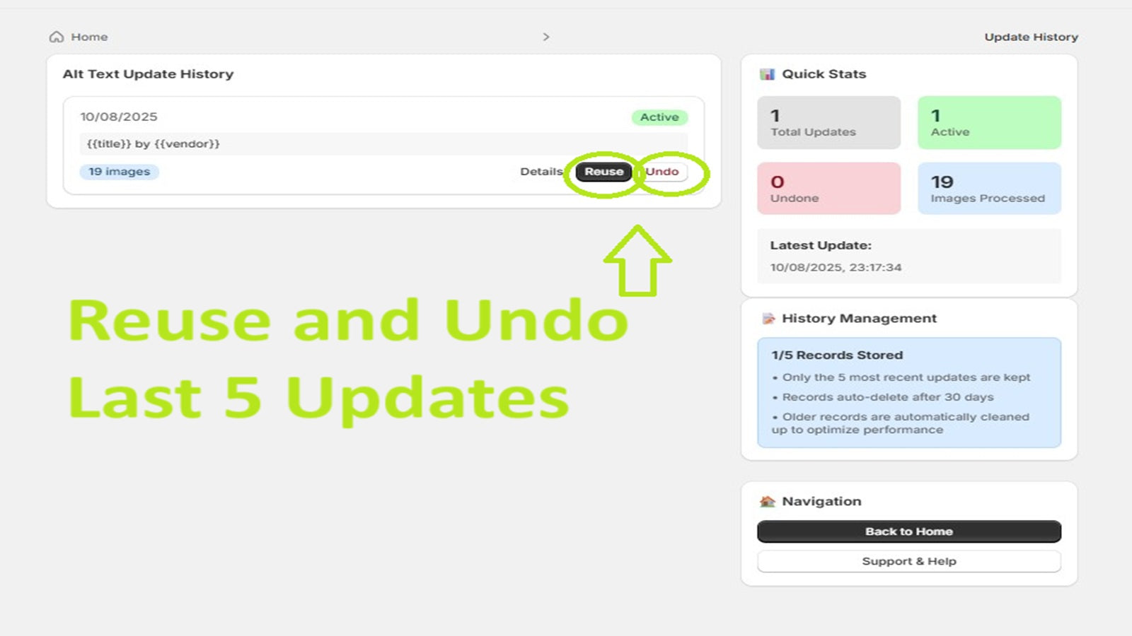  Preview SEO-optimized ALT text in ByteInfy Shopify bulk editor