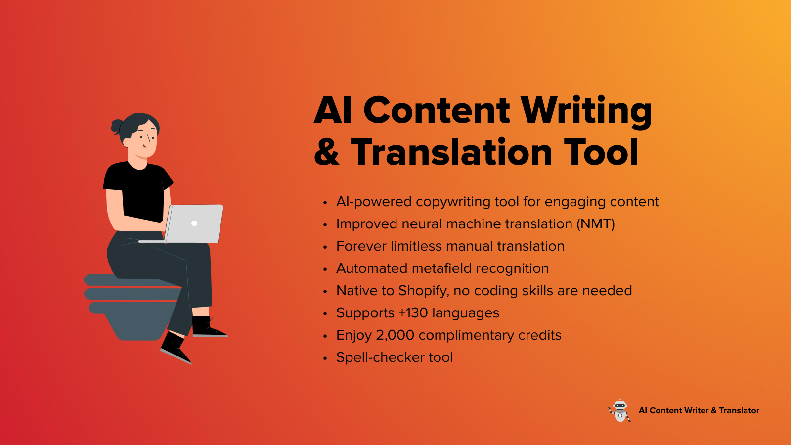 AI content creation &amp; translation tool.