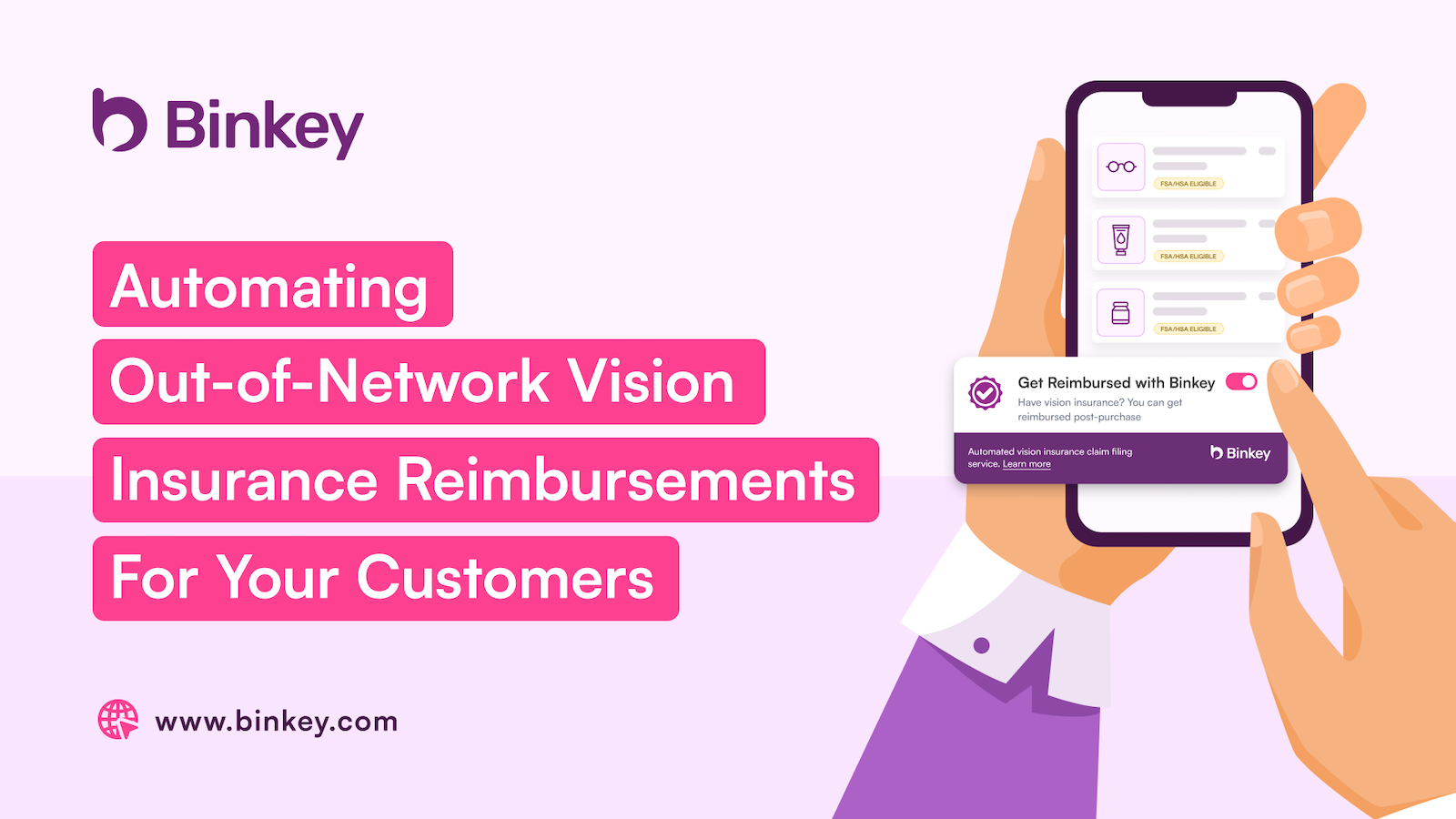 Automating Vision insurance reimbursements