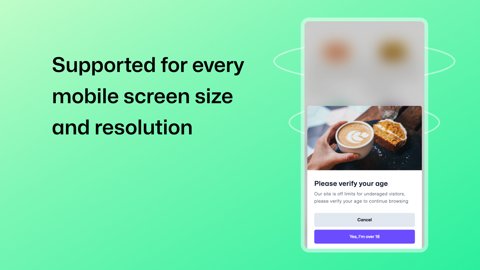 Agefence age verification popup supported across all devices
