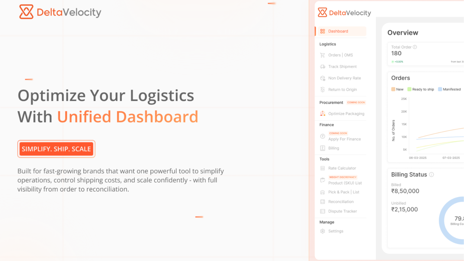Delta Velocity Dashboard
