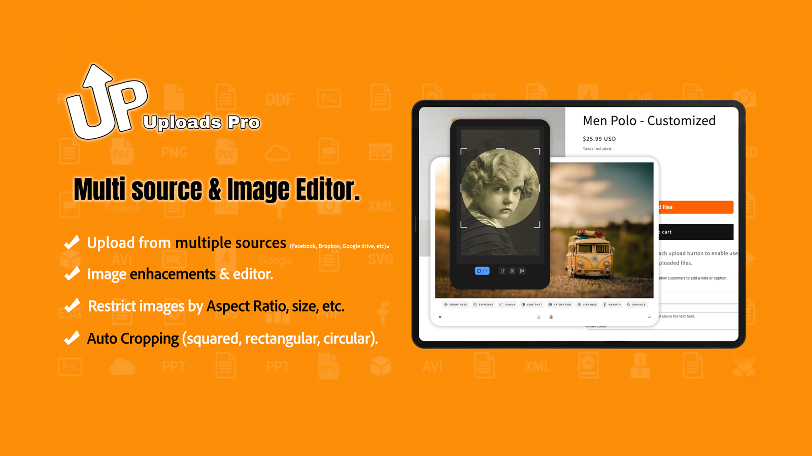 Multi source & image editor