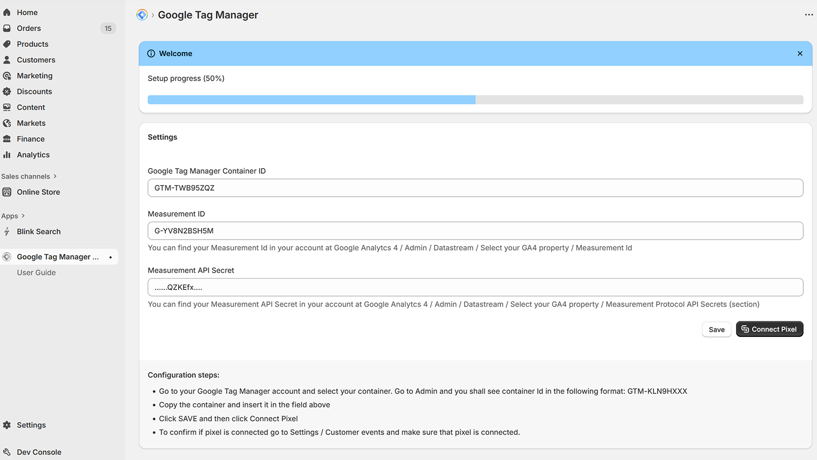 Simple and intuitive interface