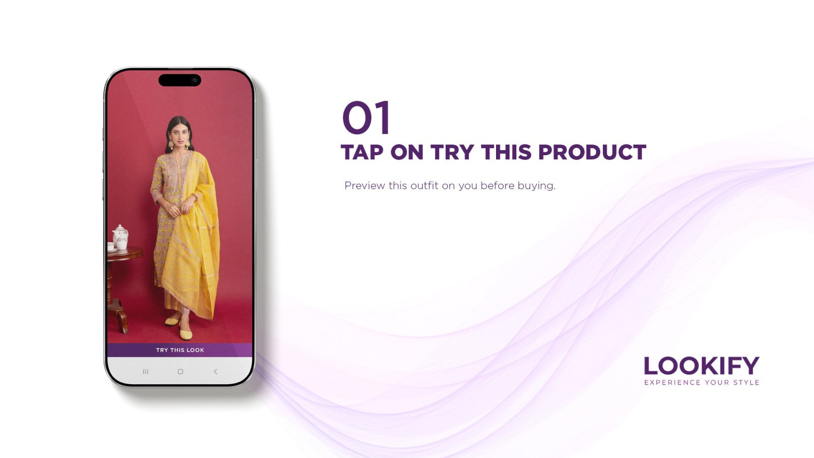 Tap on Try this product