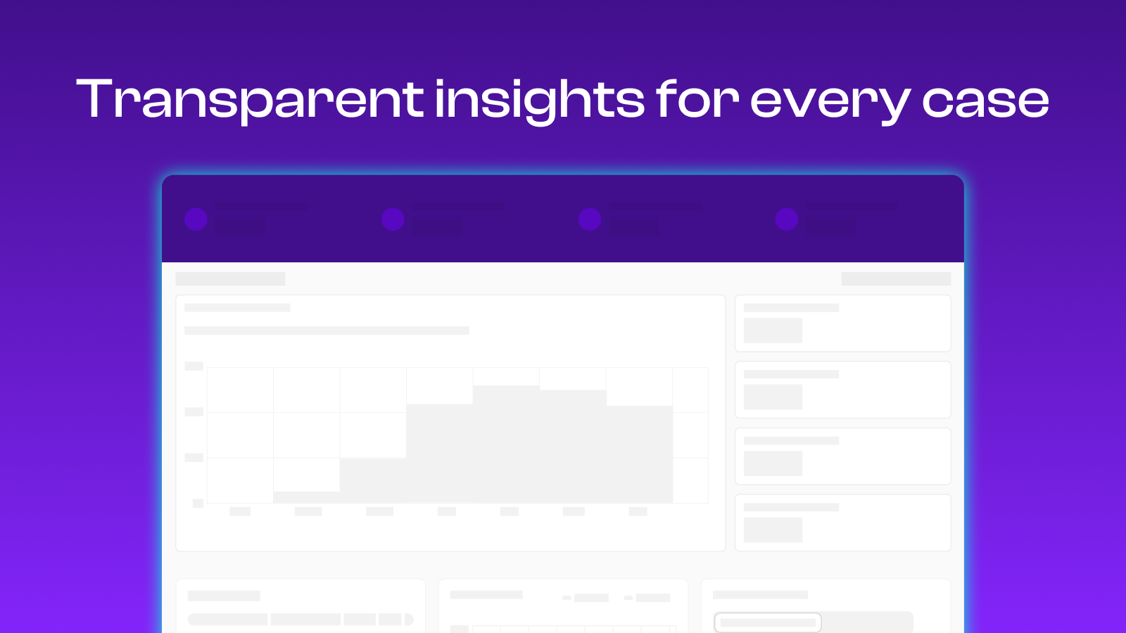 Access insights from your disputes