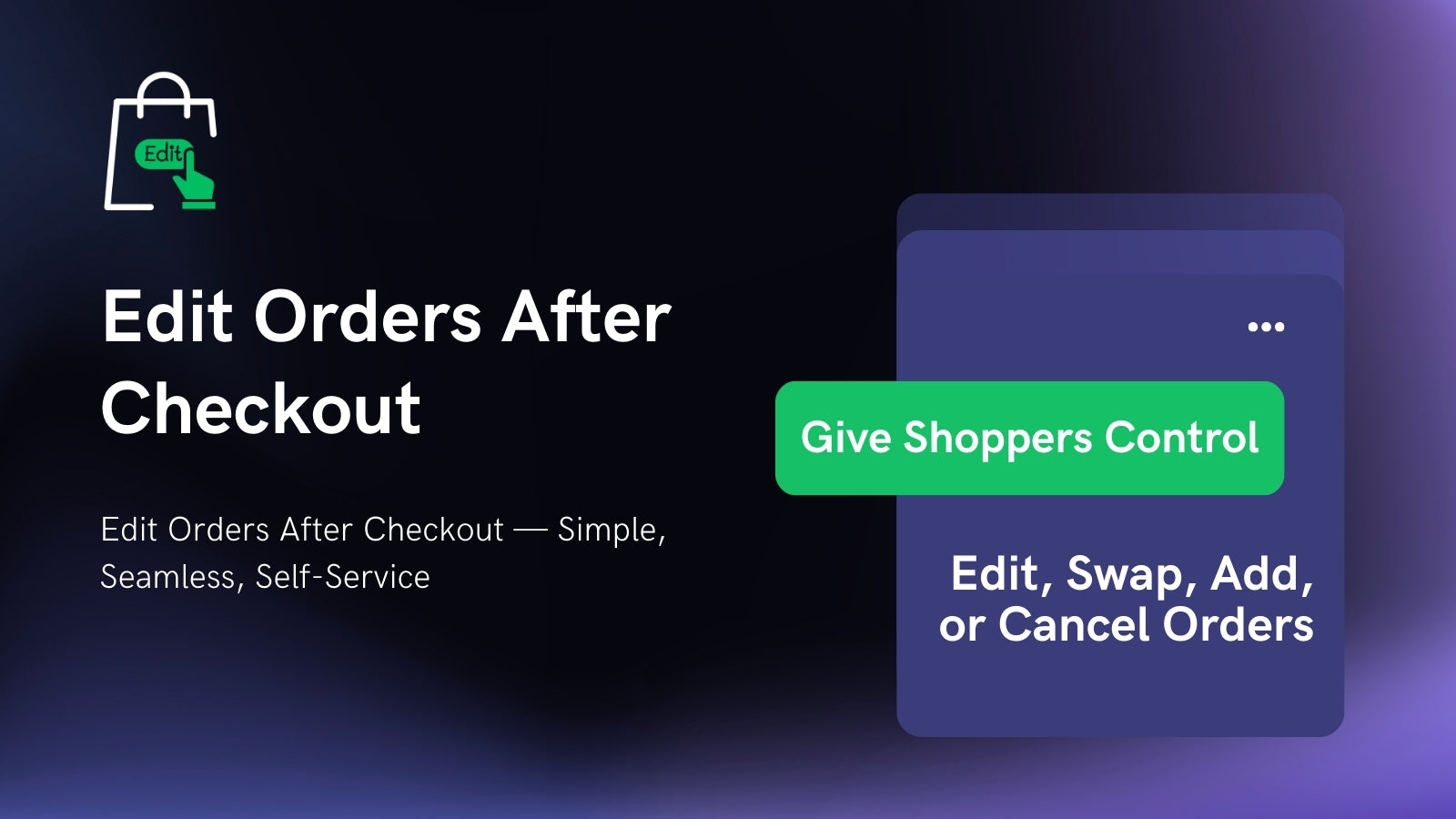 Total Control, Your Way