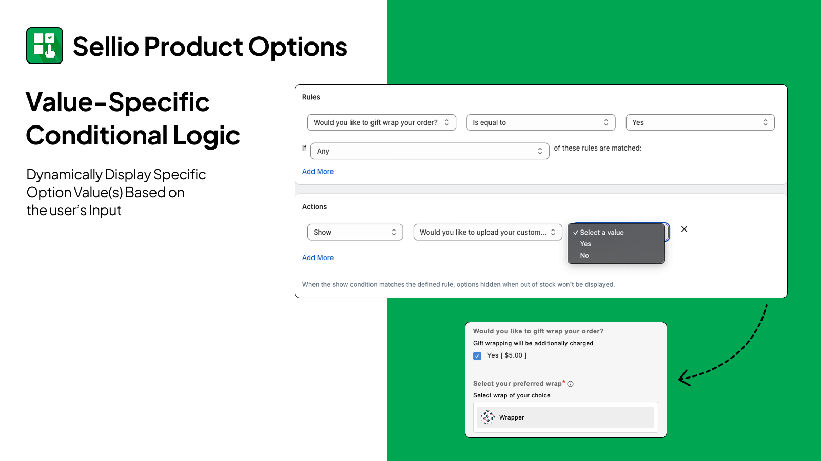 Advanced Conditional Logic for Product Options