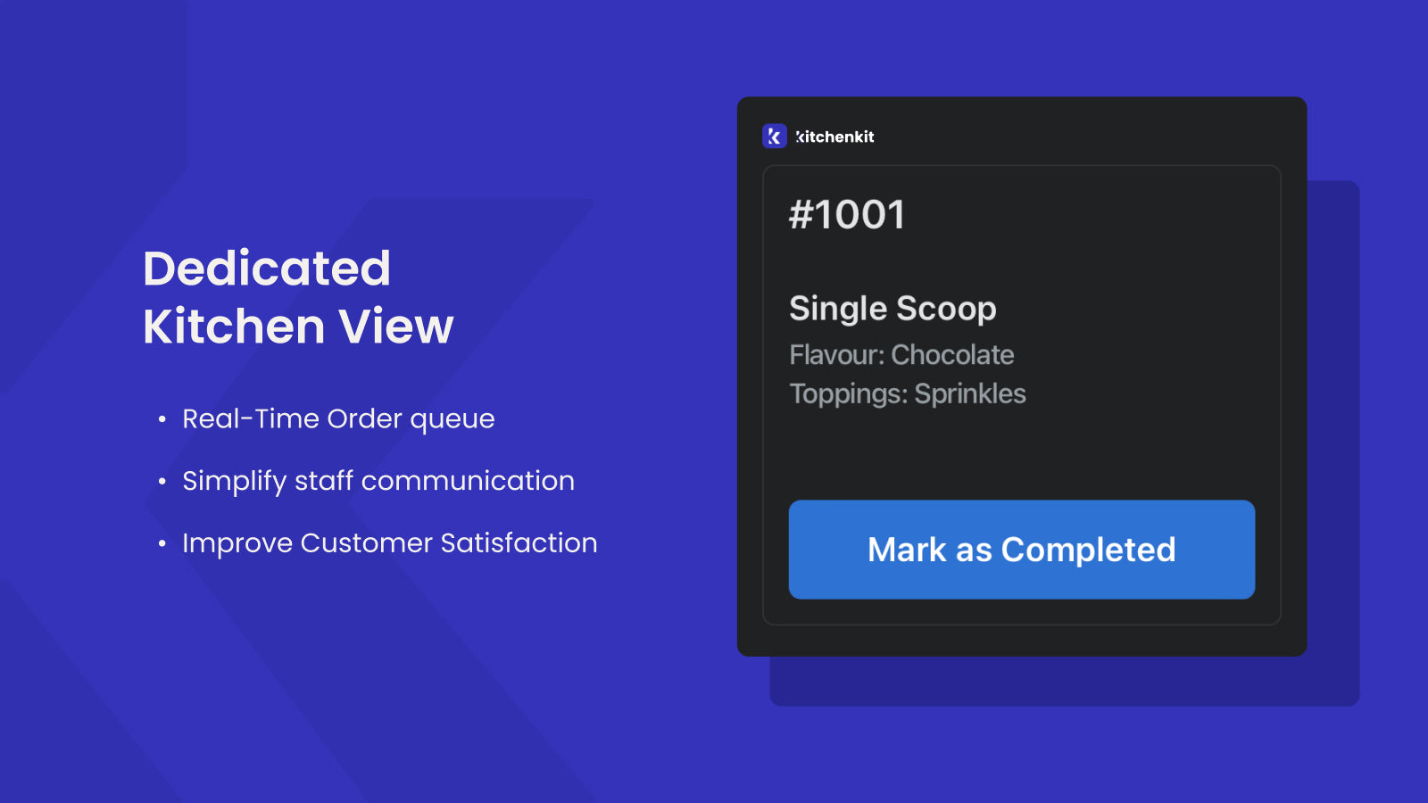 Dedicated Kitchen View