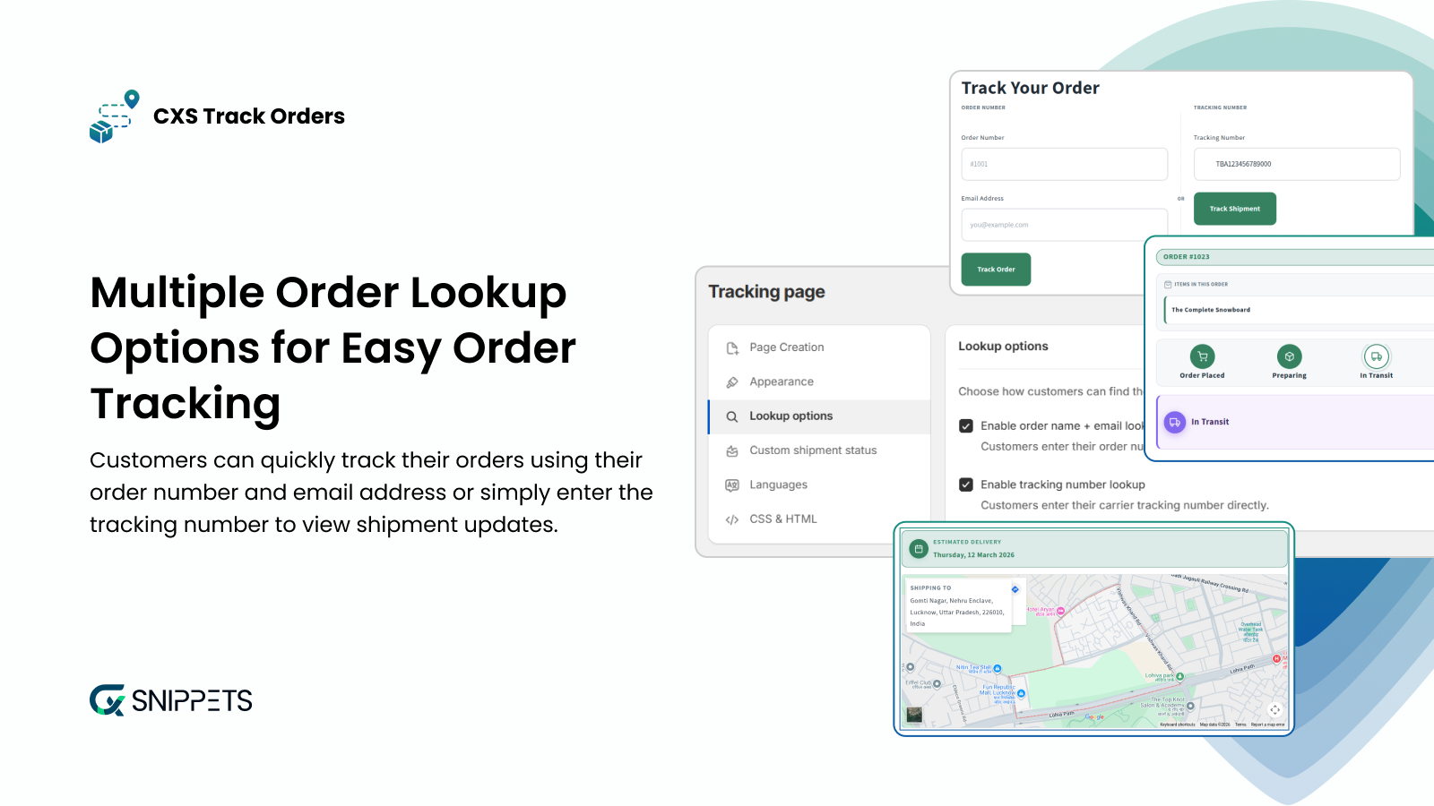 Multiple Order Lookup Option for Easy Order Tracking