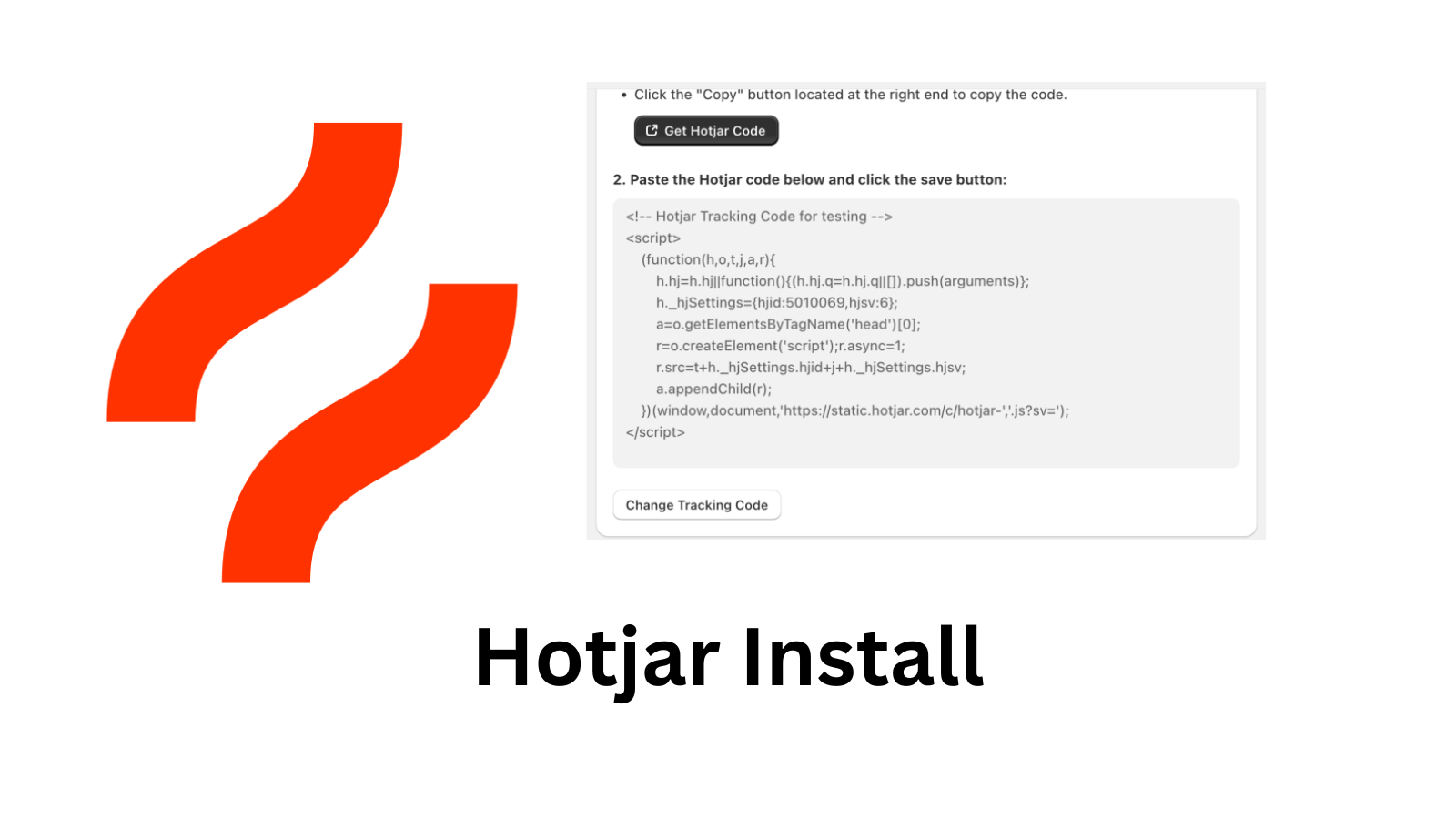 Hotjar integration is now easy and fast