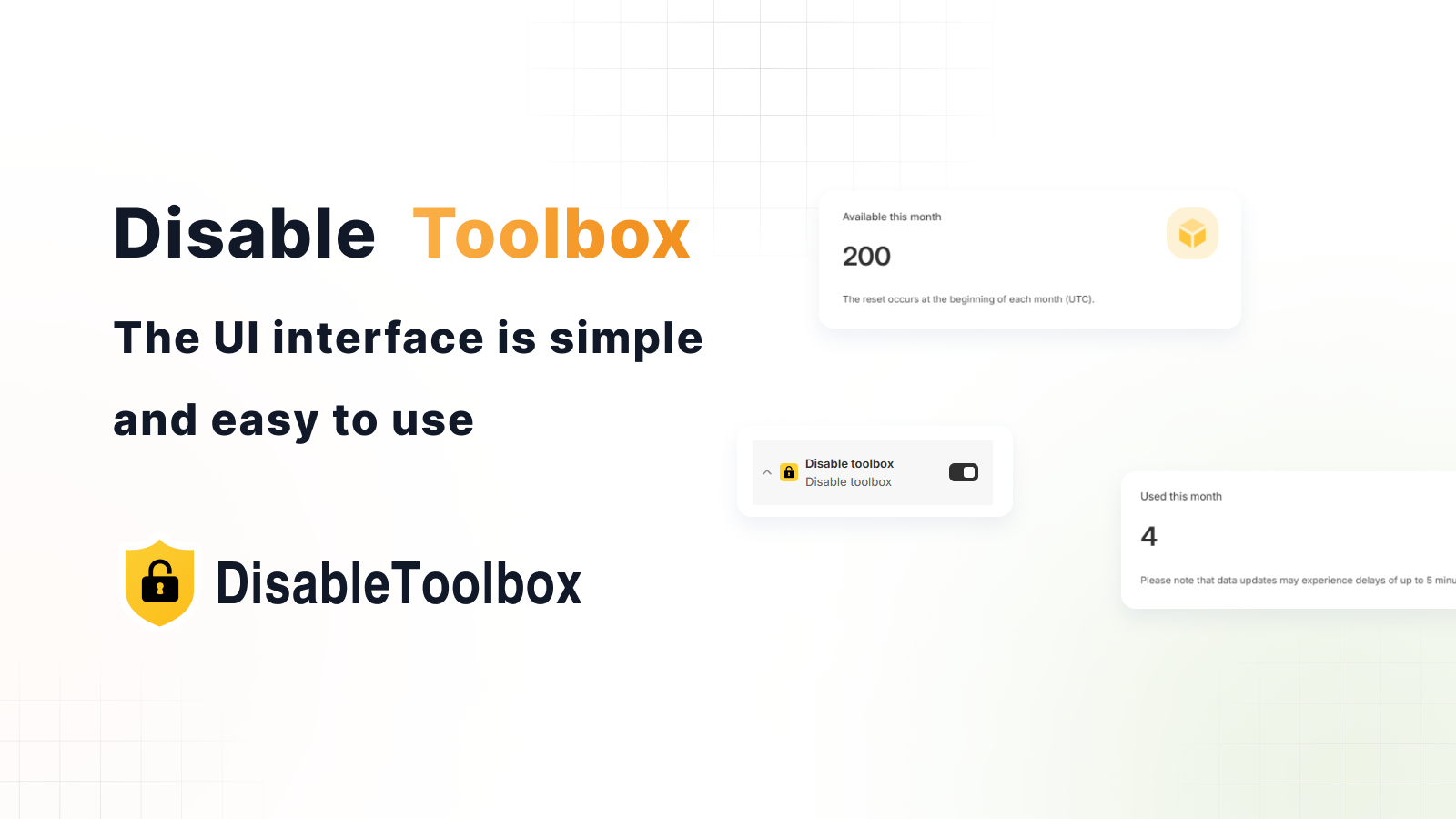 The UI interface is simple  and easy to use