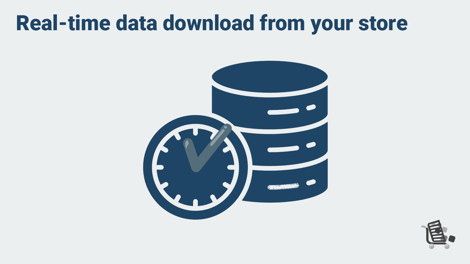 Real-time data download from your store