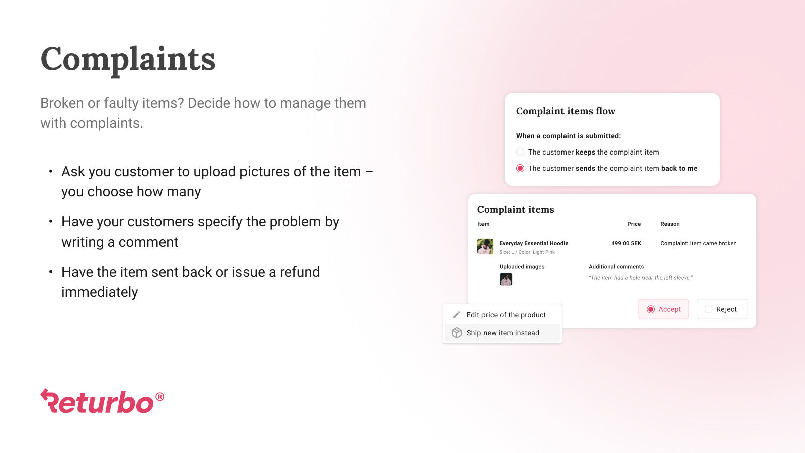 Complaints