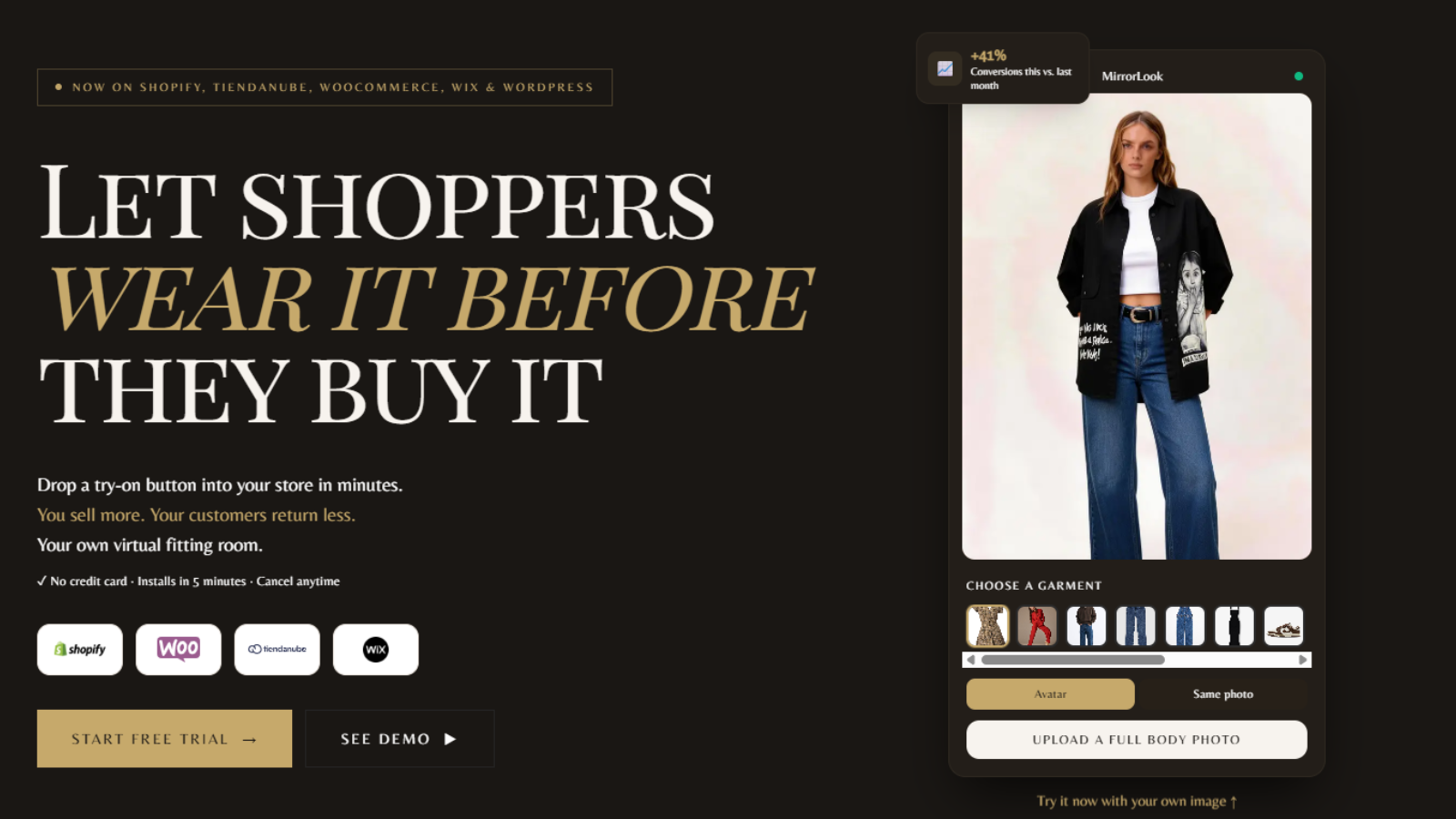 Let shoppers wear it before they buy it