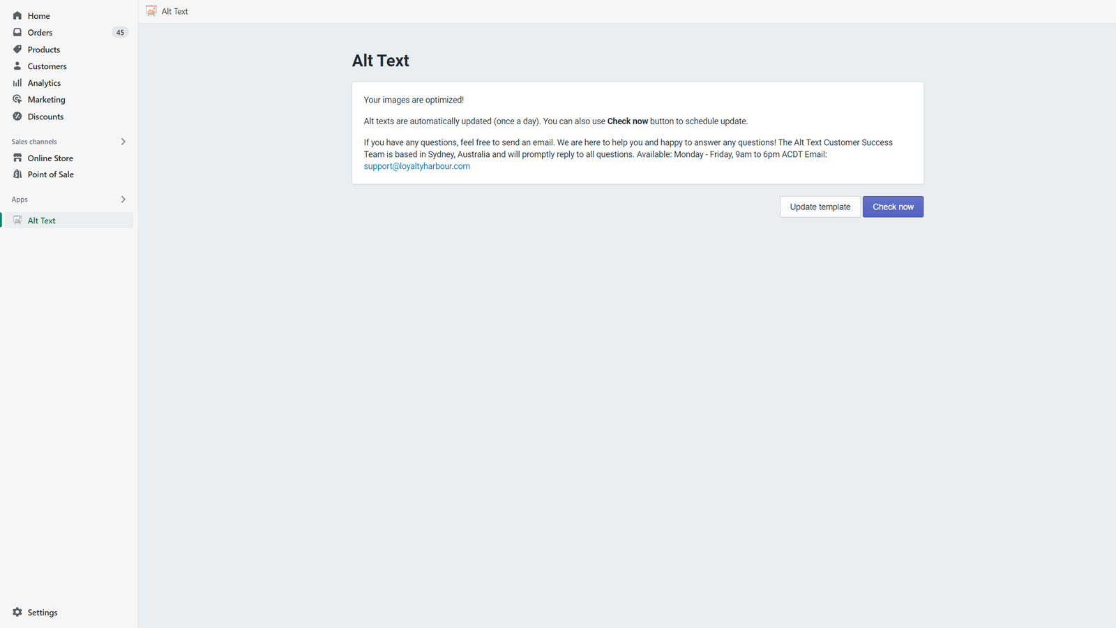 Optimize alt texts and Improve image SEO automatically