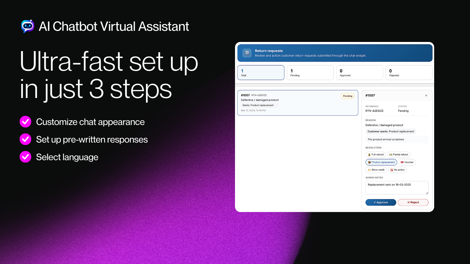 AI Chatbot Virtual Assistant