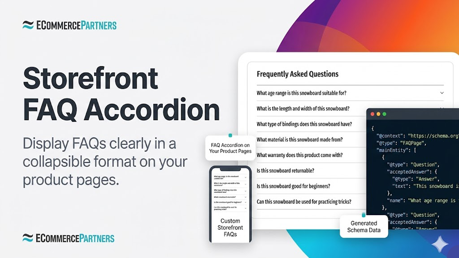 Storefront FAQ Accordion