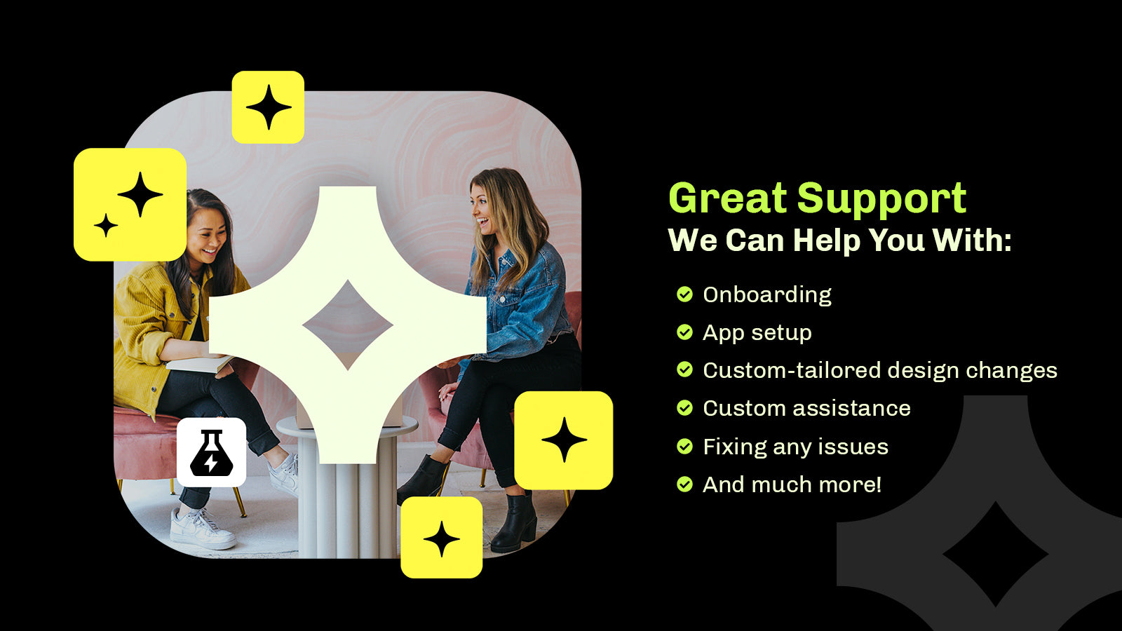 Essential Shopify AB Testing App has great support